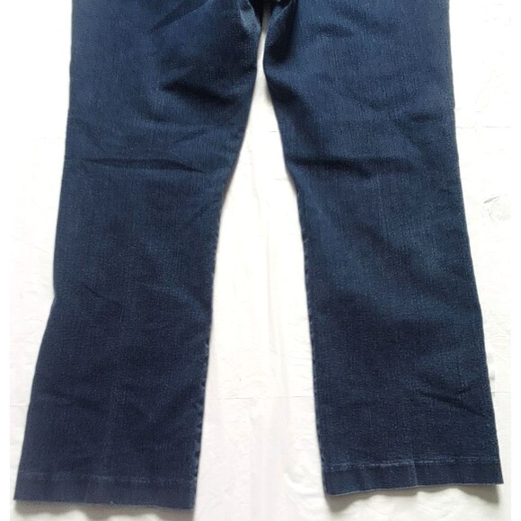 Lee style up Sz 14 short women's Pull-on Jeans outdoor button zip pocket adult - Picture 6 of 6